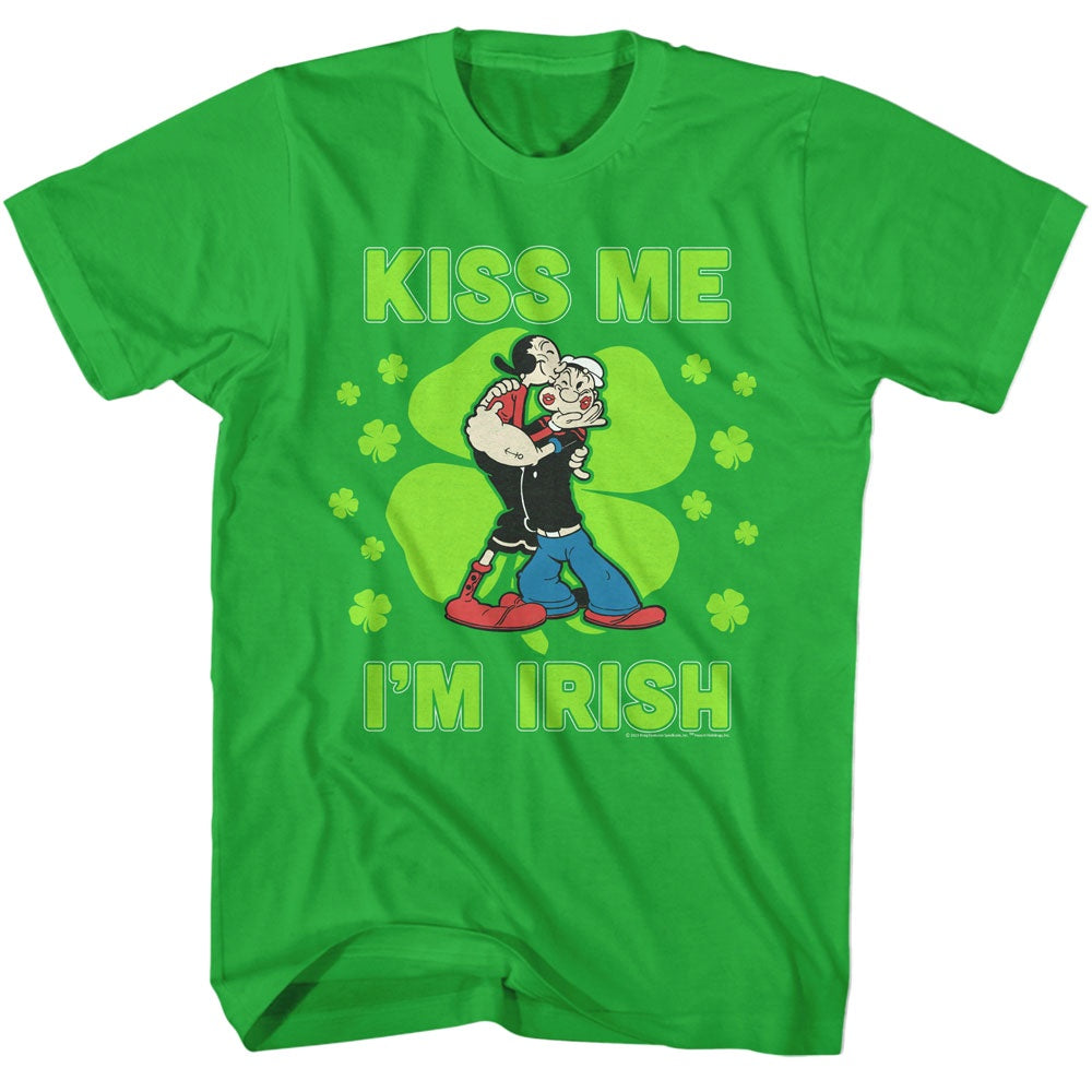 Popeye Kiss Me I'm Irish T-Shirt