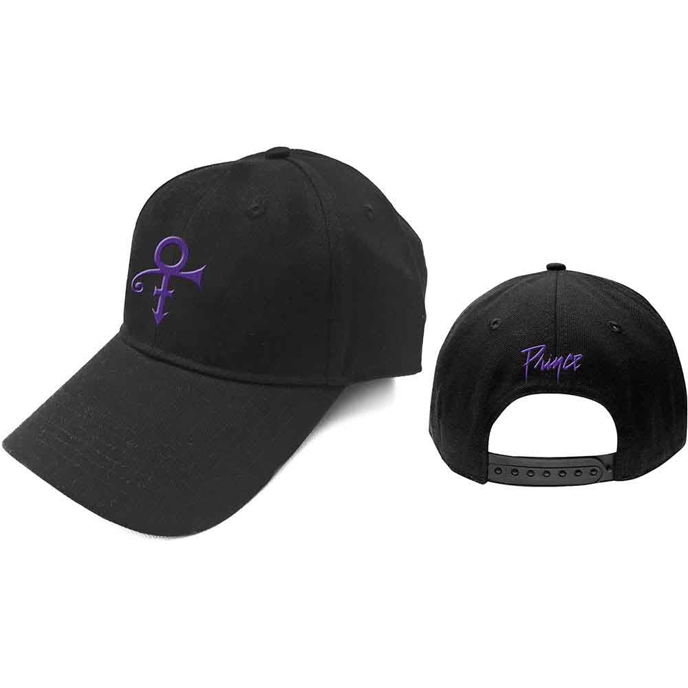 PRINCE UNISEX BASEBALL CAP: PURPLE SYMBOL