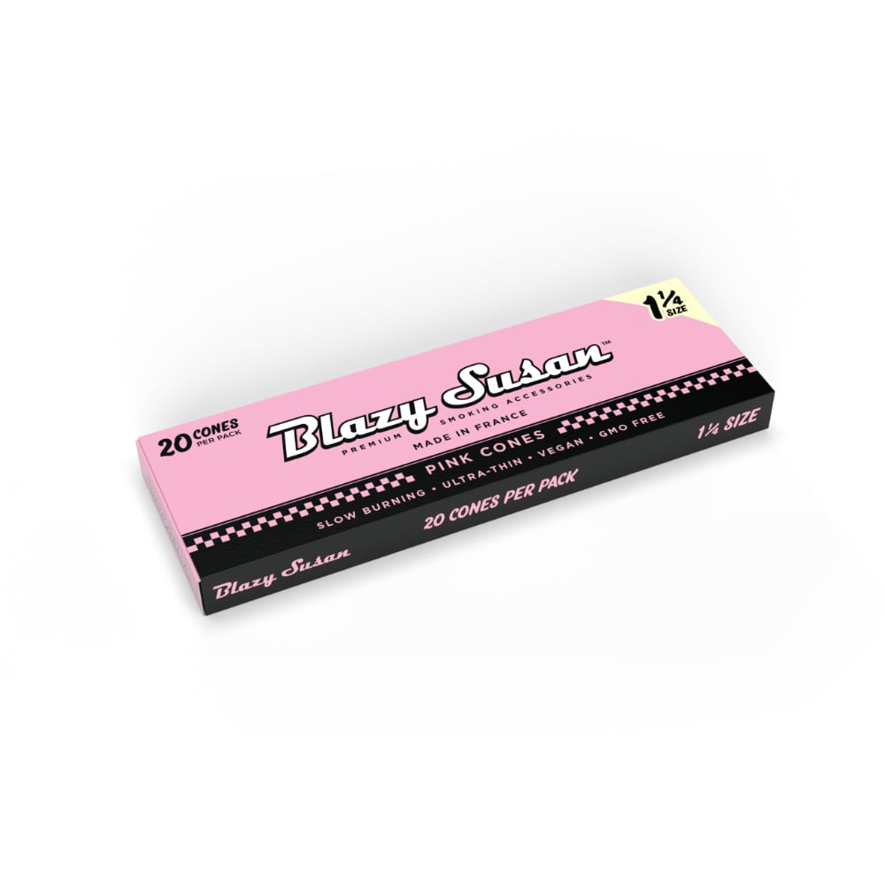 Blazy Susan - 1 1/4 Pink 20pk Cones