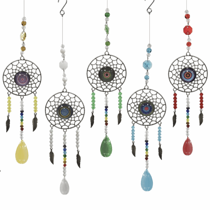 Assorted Mandala Suncatcher Pendants