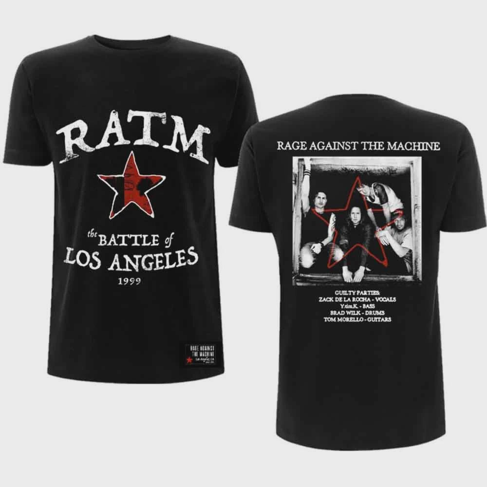 Rage Against the Machine T-Shirt- Battle Star