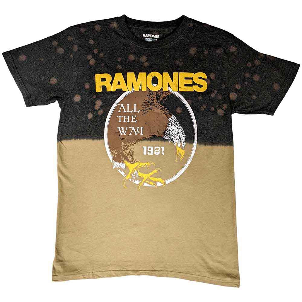 Ramones All the Way Wash Collection T-Shirt