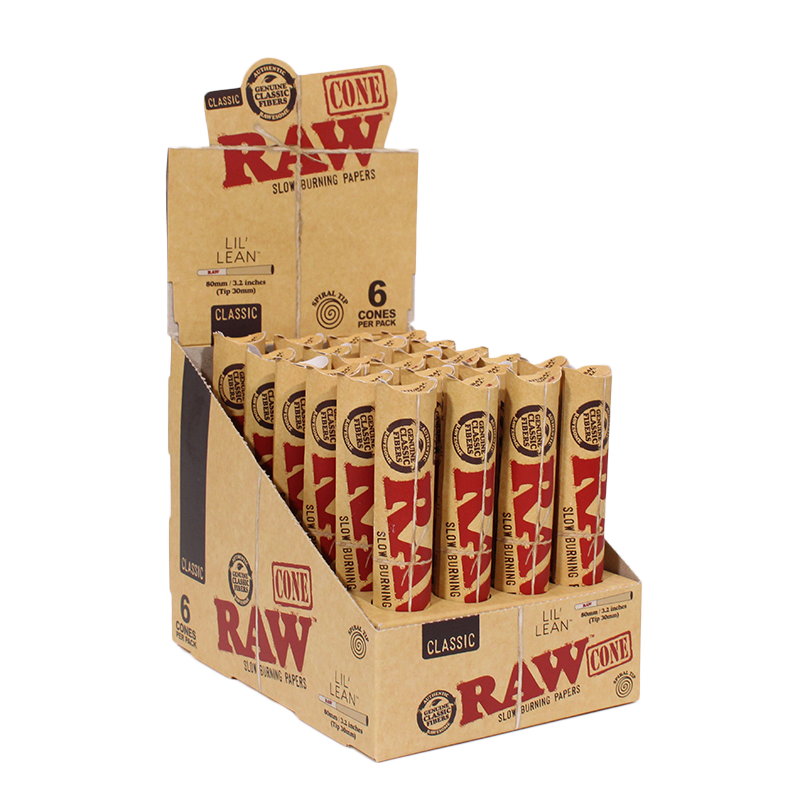 Raw Classic Lil Lean Cones 6pk