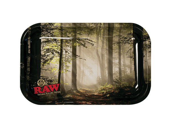 Raw Smokey Forest Rolling Tray - Small