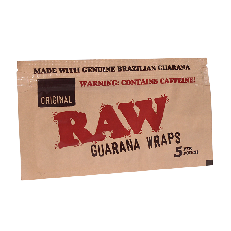 Raw Guarana Caffeine Wraps 5pk