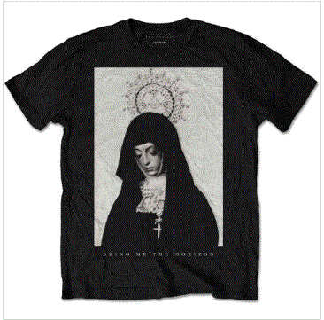 Rock Off - Bring Me The Horizon the 'Nun' Unisex T-Shirt