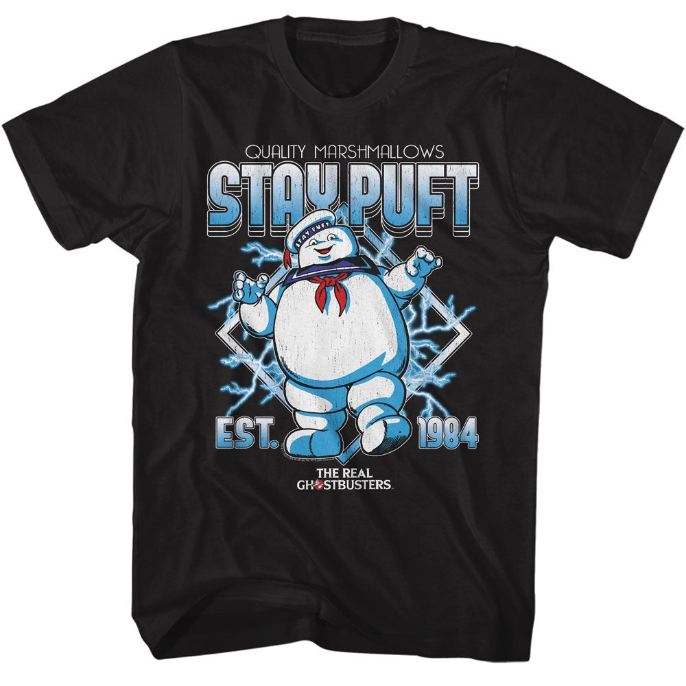 Real Ghostbusters Stay Puft Electricity T-Shirt