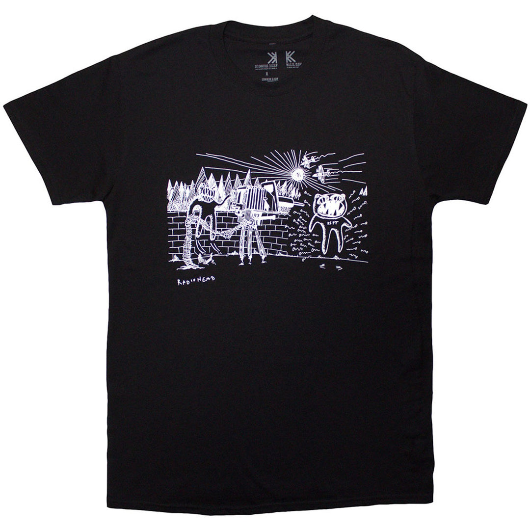 Radiohead Unisex Organic T-Shirt - Despot (Black)