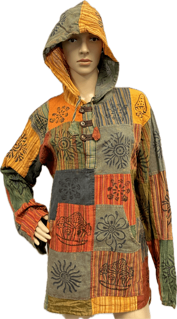 Block Print Patch Tunic RT 107