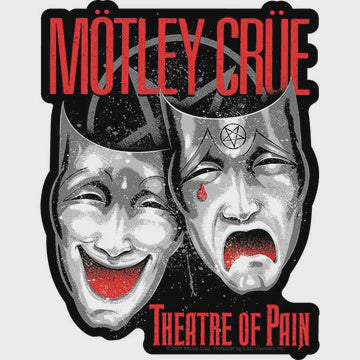 Motley Crue Theatre of Pain Sticker