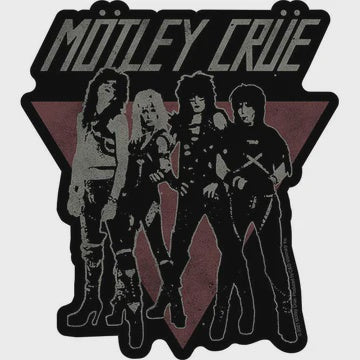 Motley Crue Triangle Group Sticker