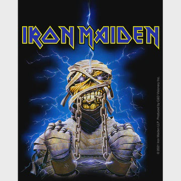 Iron Maiden Mummy Lightning Sticker