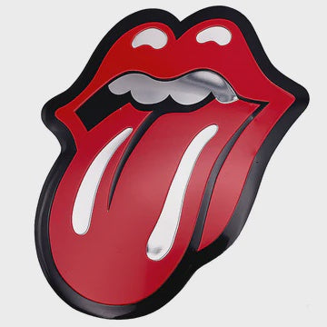 The Rolling Stones Tongue Logo Metal Sticker