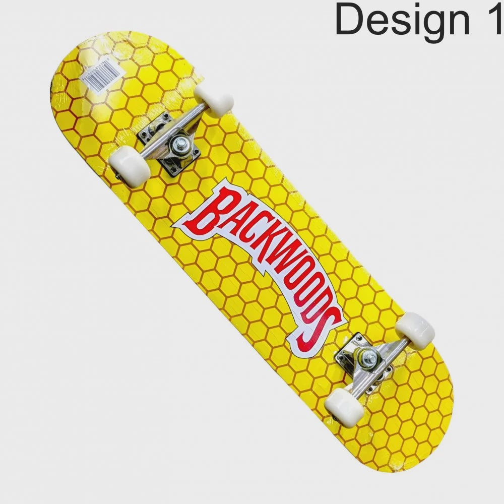 Backwoods Skateboard Design 1