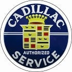 Cadillac Service 24 inch Large Round Sign