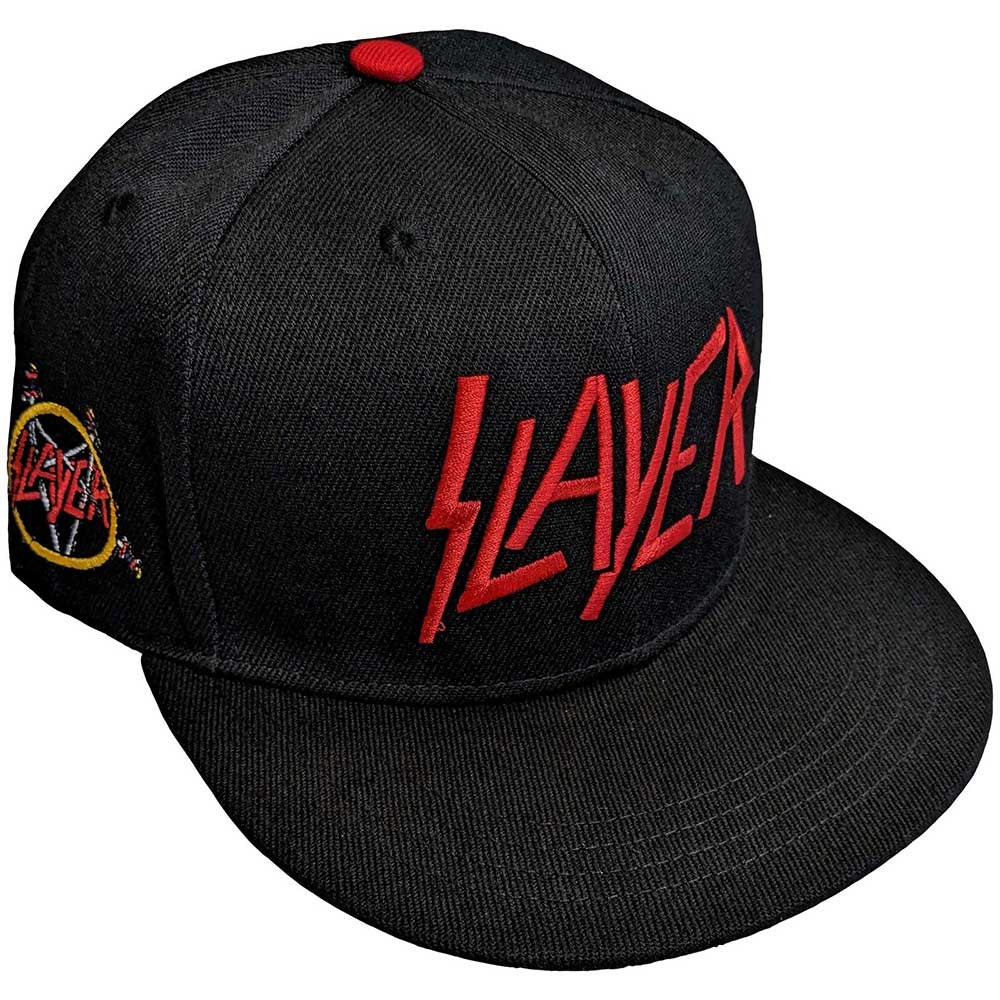 Slayer Snapback Cap Logo