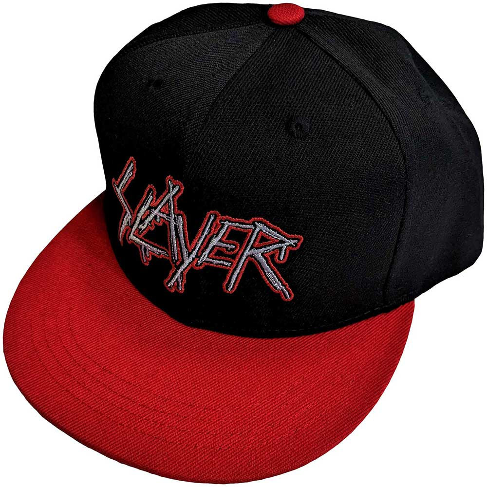 SLAYER UNISEX SNAPBACK CAP: DRIPPING LOGO OUTLINE