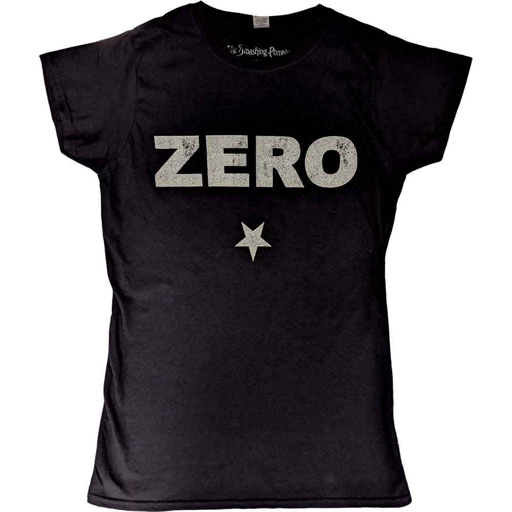 The Smashing Pumpkins Zero Distressed Ladies T-Shirt