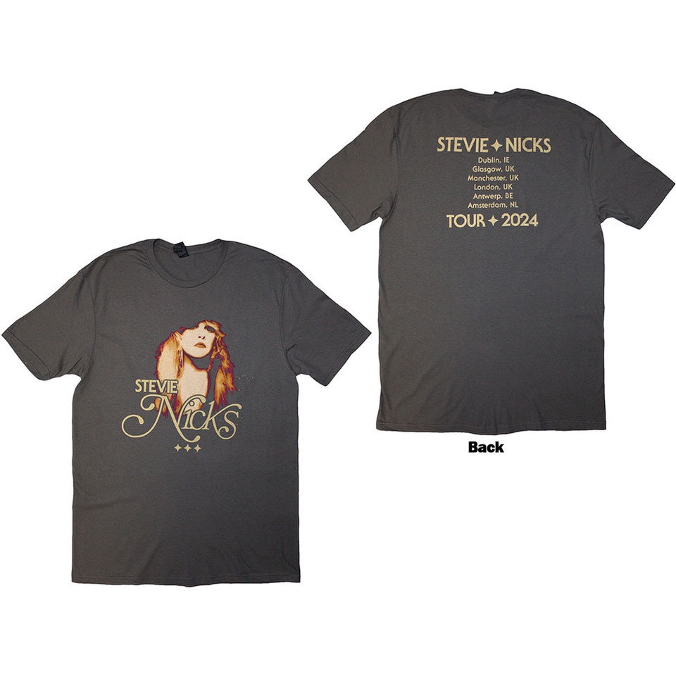 Stevie Nicks Unisex T-Shirt: Tour '24 Grey