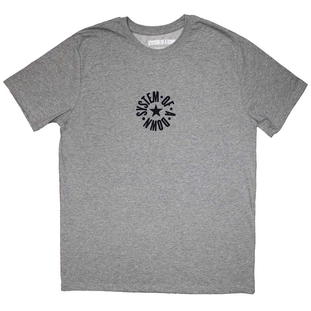 System Of A Down Unisex T-Shirt: Mini Circle Logo