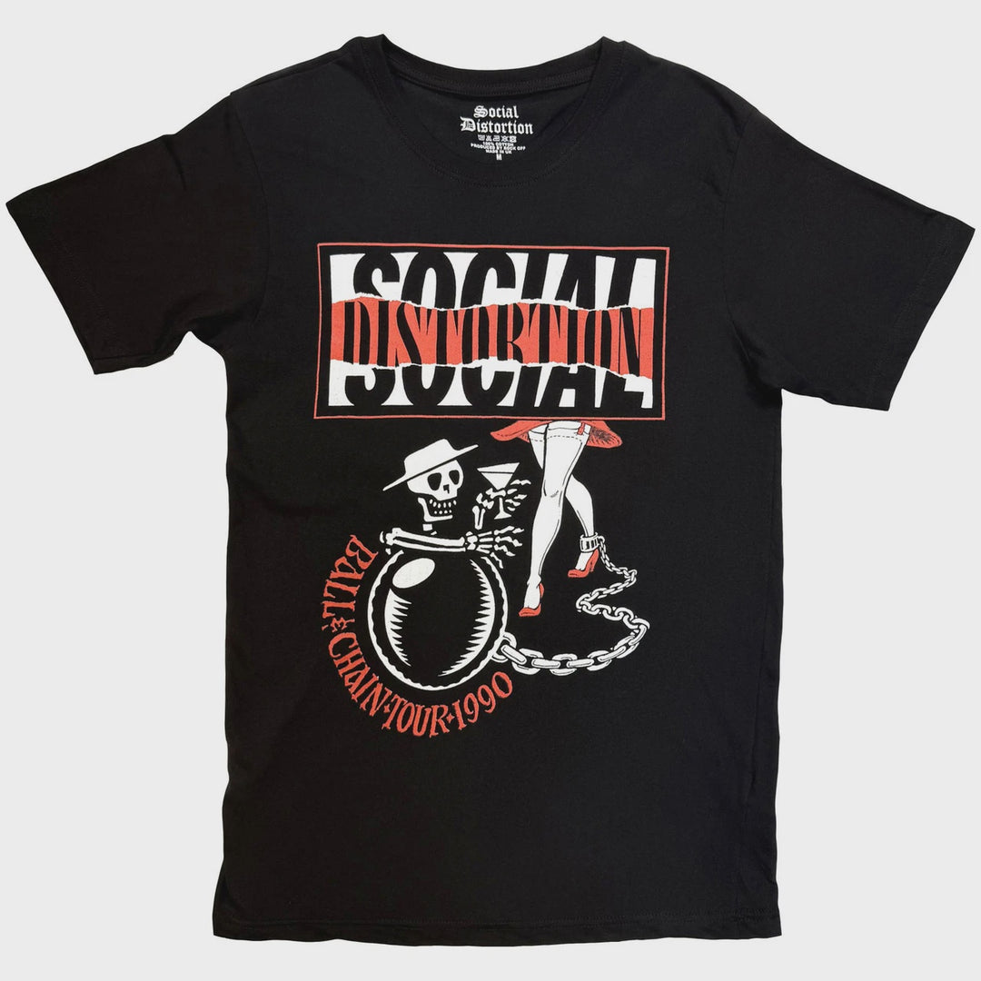 Social Distortion T-Shirt: Ball and Chain