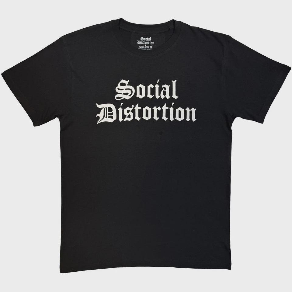 Social Distortion T-Shirt: Logo Mono
