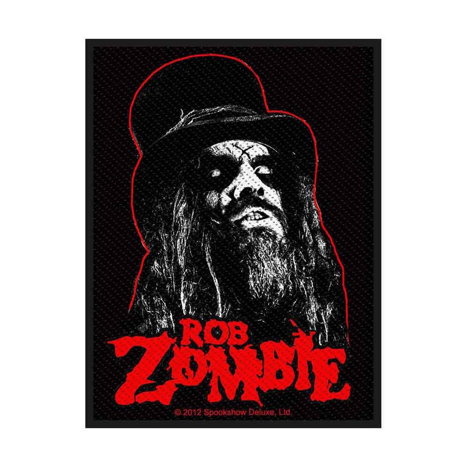 Rob Zombie Standard Patch - Portrait