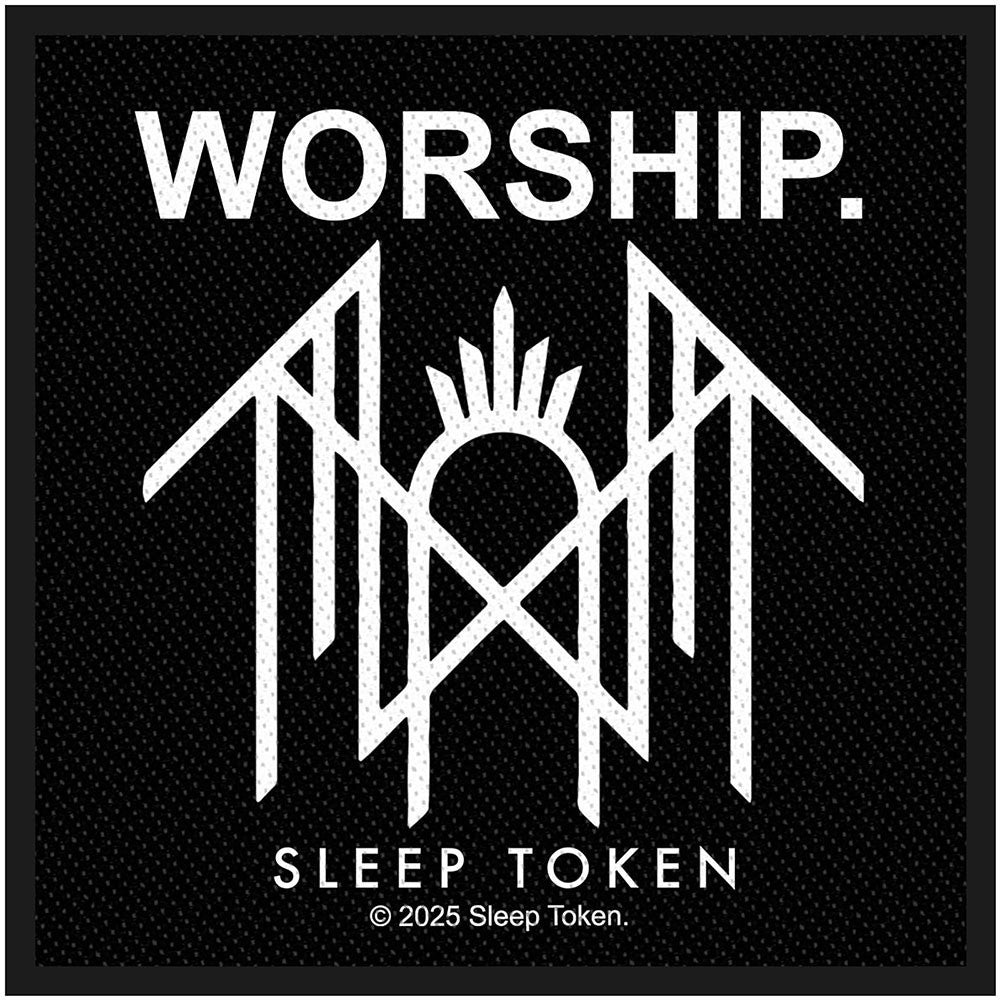 Sleep Token Standard Woven Patch - Worship