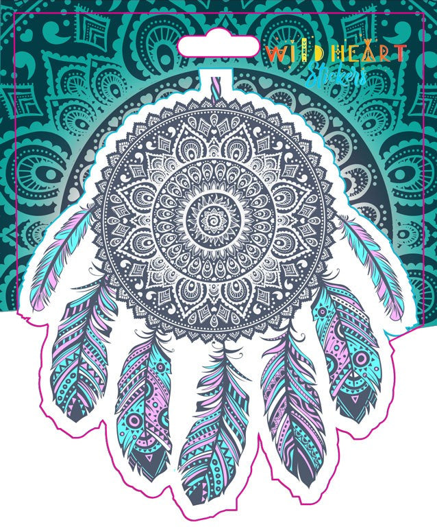 Wild Heart - Dream Mandala Window Sticker ST151