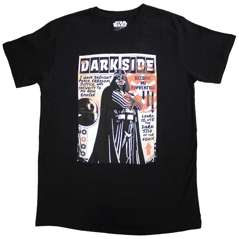 Star Wars Unisex T-Shirt: Learn The Darkside (Black)