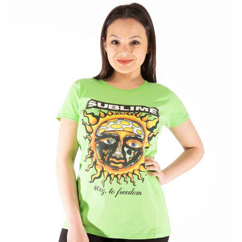 Sublime Ladies T-Shirt: 40oz To Freedom