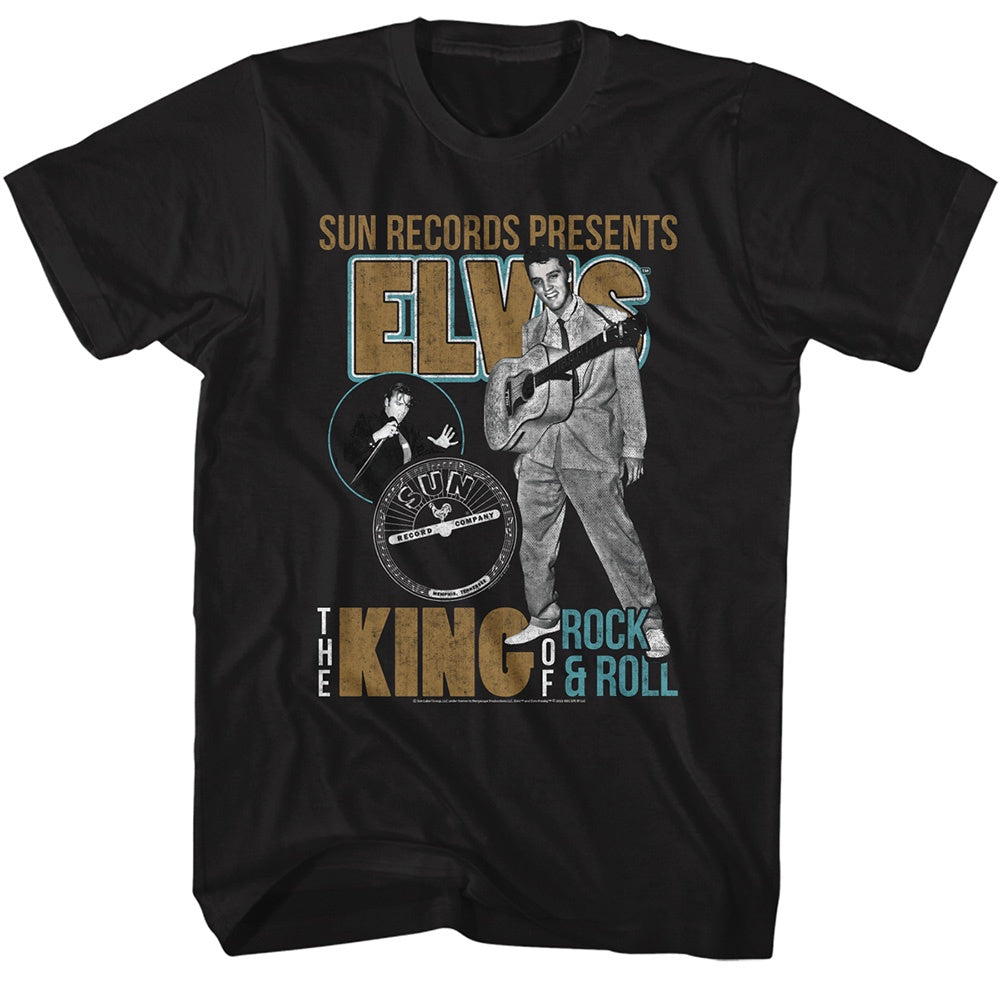 Elvis Sun Records King of Rock and Roll T-Shirt