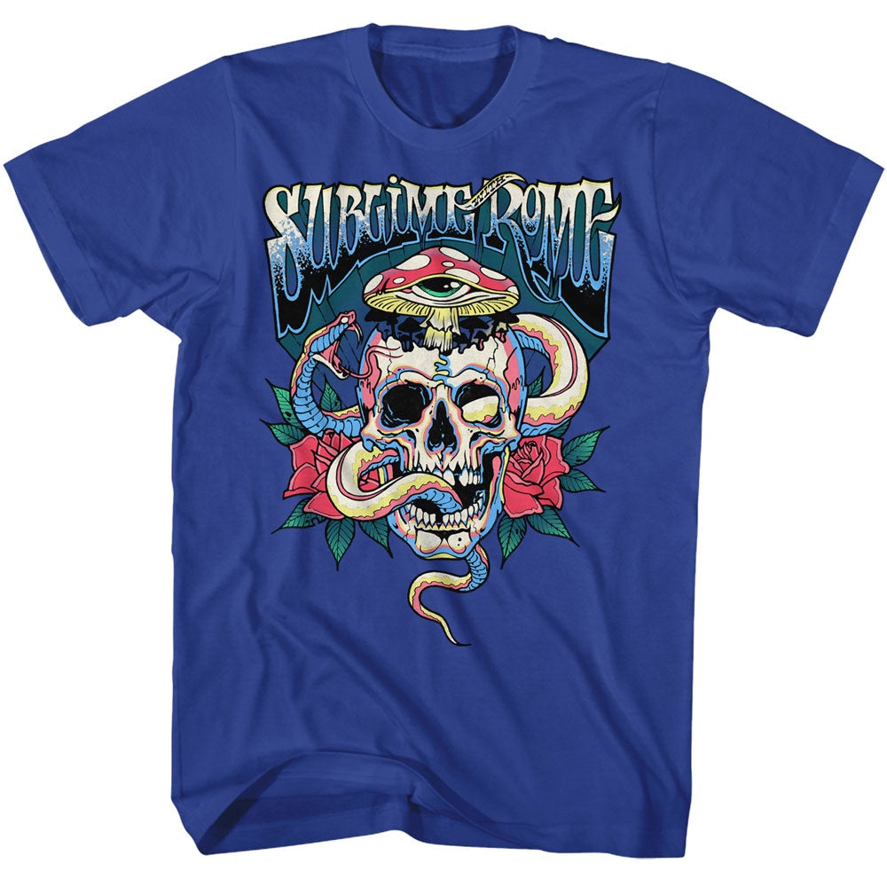 Sublime with Rome Snake Skull T-Shirt