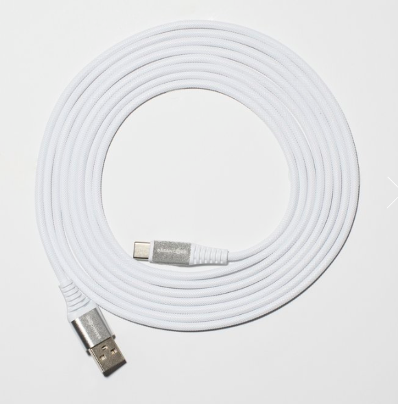 10 Foot Type-C to Type-C Fishnet Cord
