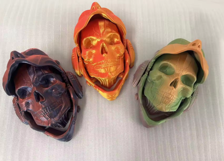 3D Printed Skull w/Mask