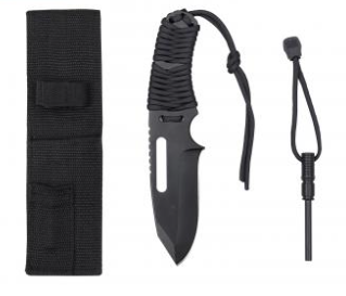 Rothco Large Paracord Knife With Fire Starter