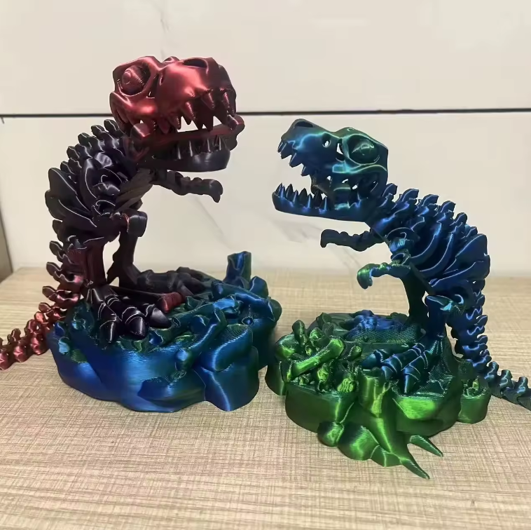 3D Printed Skeleton Dinosaur