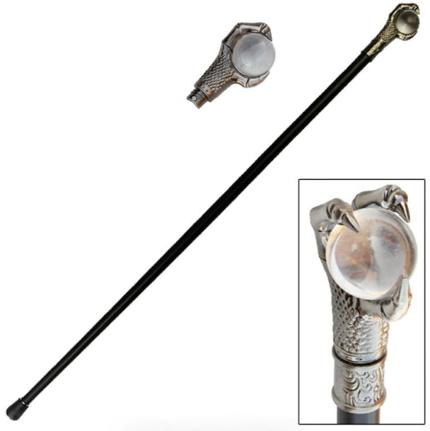 Dragon's Claw with Orb Walking Cane