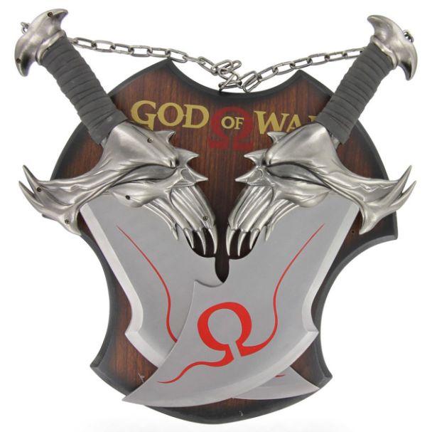 God Of War Blades of Chaos Kratos Metal Twin Blades