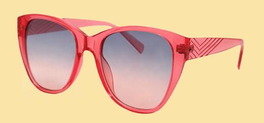 Daisy Square Mirror Lens Sunglasses
