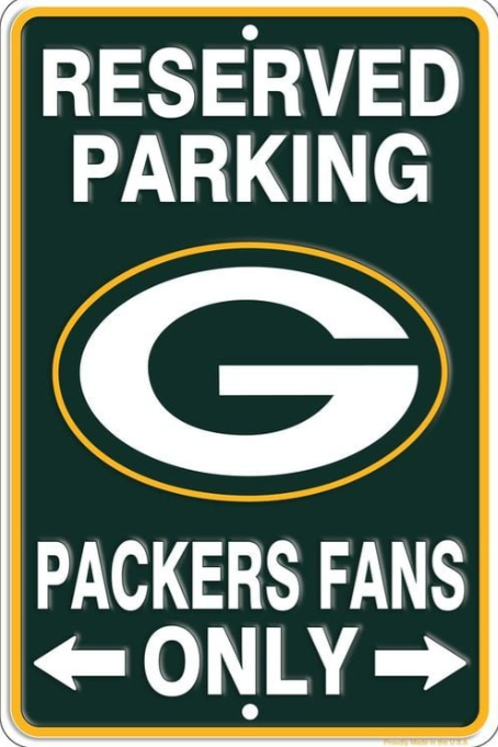 Green Bay Packers Tin Sign