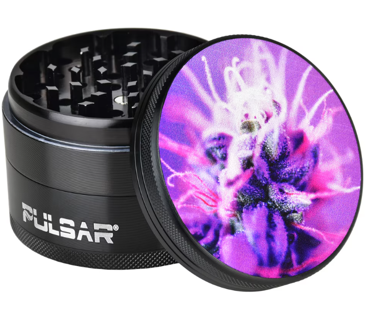 Pulsar Design Series Grinder | Flowering | 4pc | 2.5"