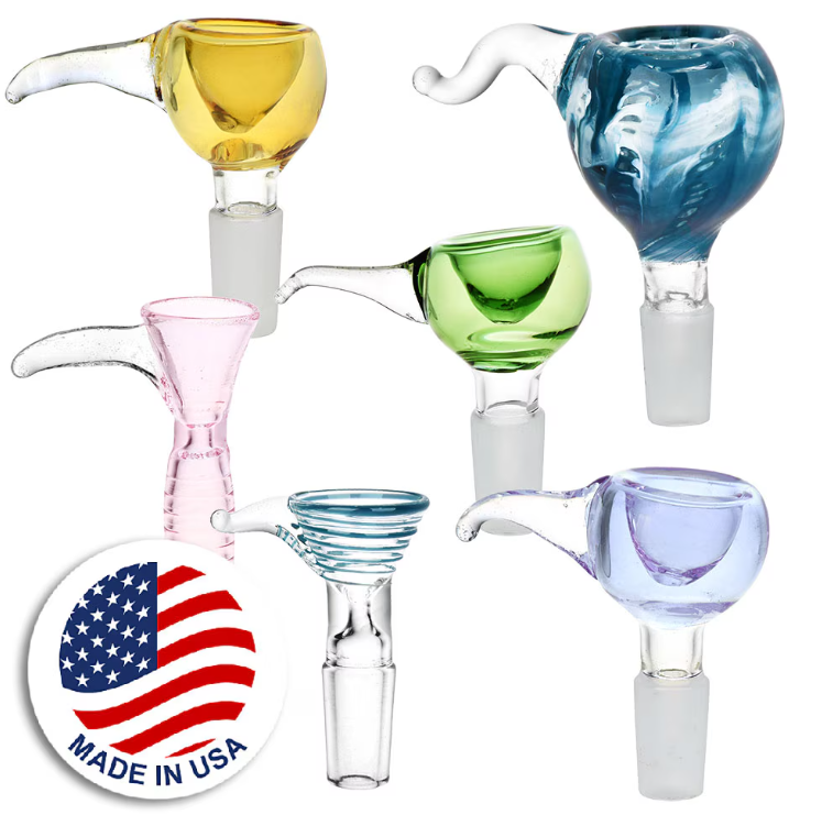 Bird Beak Herb Slide | 14mm M | Assorted Colors