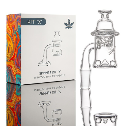 ALEAF Quartz Banger Spinner Kit "X"