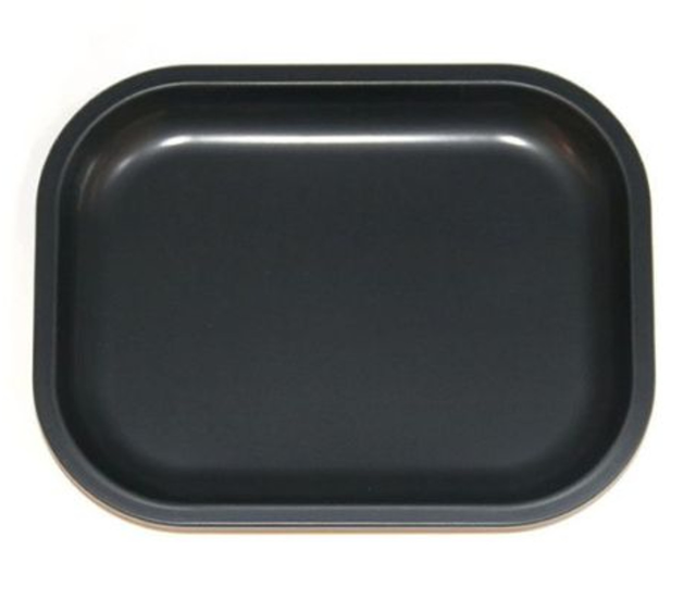 Solid Black Rolling Tray