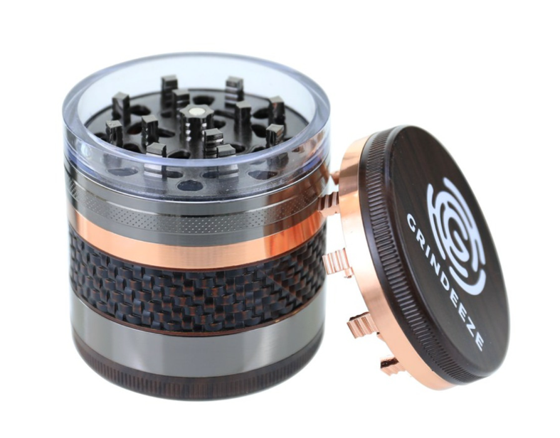 Grind Eeze 63mm See Through with Grain Finish Grinder