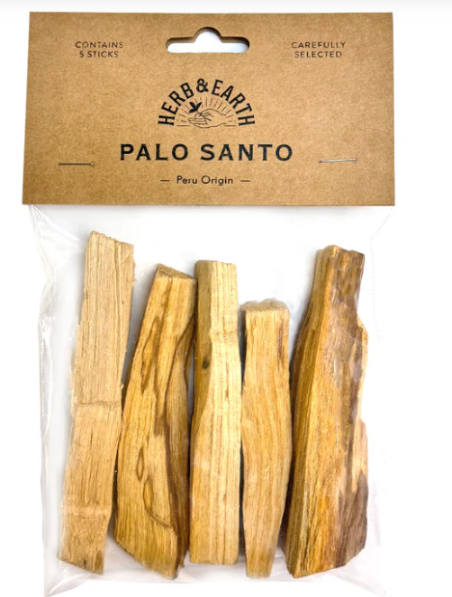 Herb & Earth Palo Santo Sticks 5pk