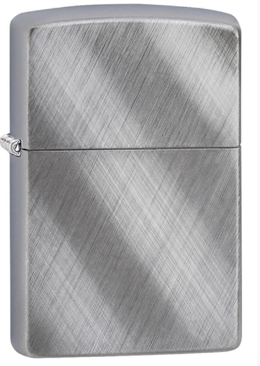 Zippo Lighter - Classic Diagonal Weave