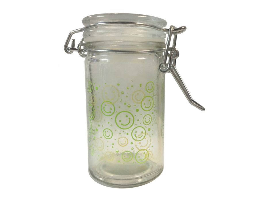 Travel Size Glass Herb Storage Jar
