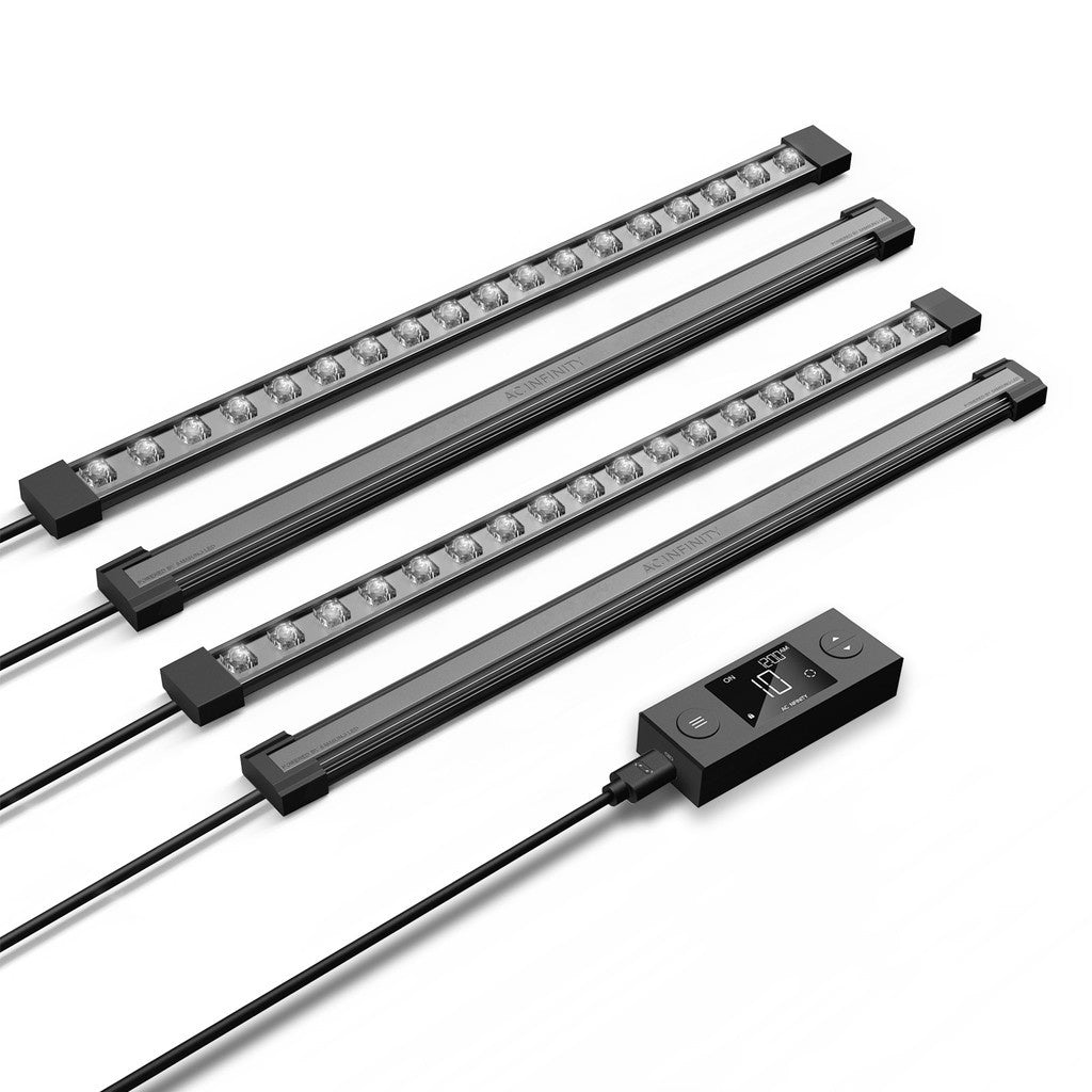 IONBEAM S16 Full Spectrum LED Grow Light Bars Samsung LM301H EVO 16"